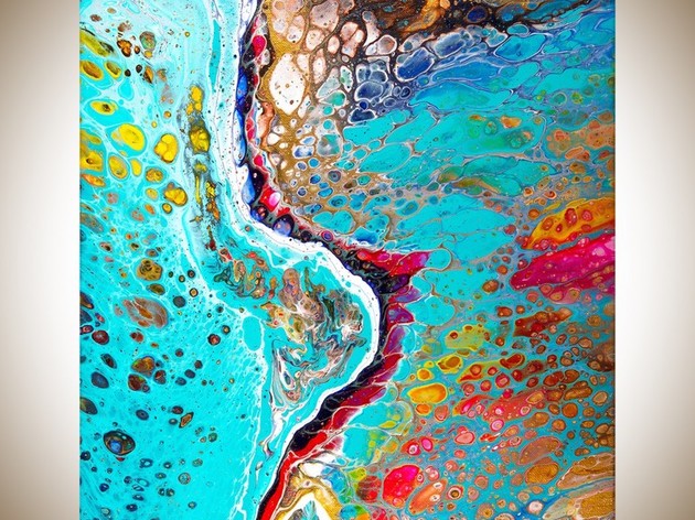 Fluid Painting Atelier Peinture Par Gladys Gillard Le Mercredi 22
